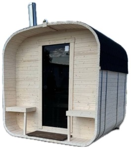 Sauna PREMIUM 2m + terasa 0.4m