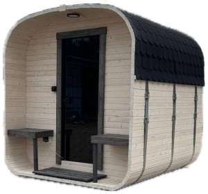 Sauna PREMIUM 2m + terasa 0.4m - Img 2