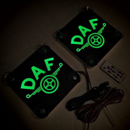 Set Embleme LED Interior Camion D – Modul Curcubeu, 15 Culori, 200 efecte dinamice, USB - Img 6