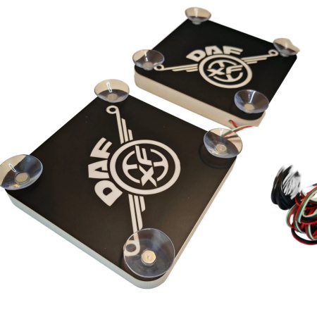 Set Embleme LED Interior D XF (2) – Modul Curcubeu, 15 Culori, 200 efecte dinamice, USB - Img 3