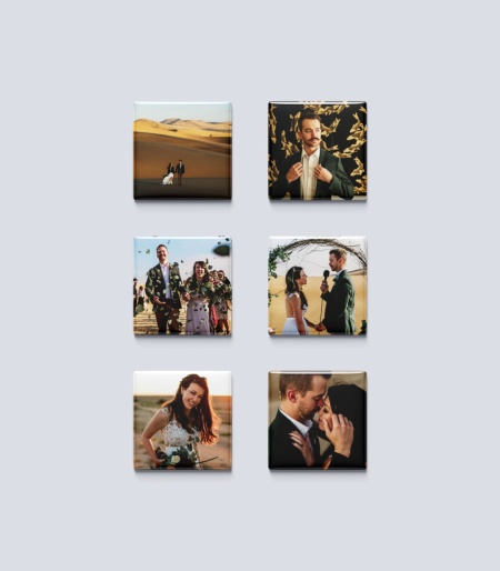 Set 6 magneti personalizati cu pozele tale de frigider