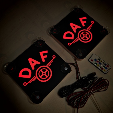 Set Embleme LED Interior Camion D – Modul Curcubeu, 15 Culori, 200 efecte dinamice, USB - Img 3