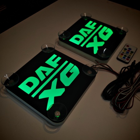 Set Embleme LED Interior D XG – Modul Curcubeu, 15 Culori, 200 efecte dinamice, USB - Img 4