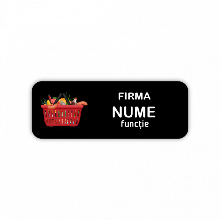 EC16 Ecuson Personalizat metalic 2.5x7cm cu sistem de prindere - Img 4