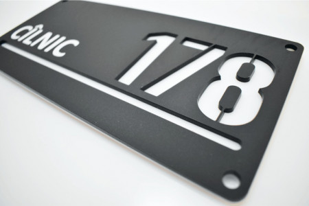 Placa personalizata cu numarul pentru casa 3D LUX maxi - Img 2