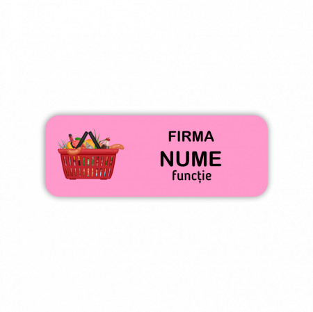 EC16 Ecuson Personalizat metalic 2.5x7cm cu sistem de prindere - Img 6