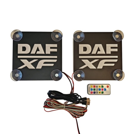 Set Embleme LED Interior D XF – Modul Curcubeu, 15 Culori, 200 efecte dinamice, USB - Img 2