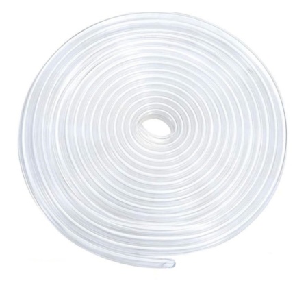 Banda de protectie usi, Cauciuc/Plastic, 2.8 m, Transparent - Img 2