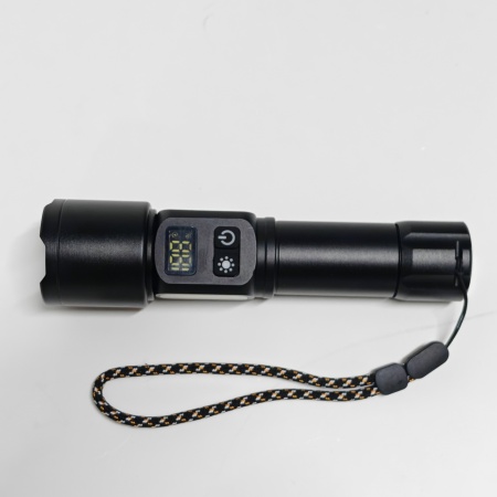 Lanterna LED Profesională – 4 LED-uri, Acumulator 6000mAh, Funcție Powerbank, Magnet și Zoom - Img 2