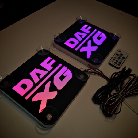 Set Embleme LED Interior D XG – Modul Curcubeu, 15 Culori, 200 efecte dinamice, USB - Img 9