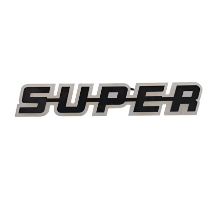 Sigla / Emblema Luminosa SUPER, 40x7 cm, Lumina alba / galbena - Img 2