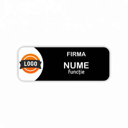 EC15 Ecuson Personalizat metalic 2.5x7cm cu sistem de prindere - Img 5
