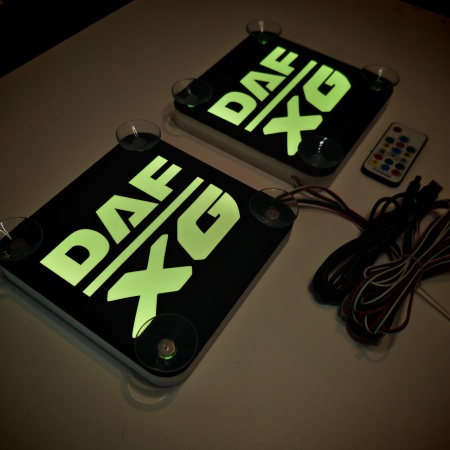 Set Embleme LED Interior D XG – Modul Curcubeu, 15 Culori, 200 efecte dinamice, USB - Img 6