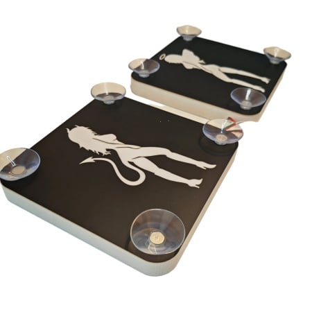Set Embleme LED Interior INGER &amp; DRACUSOR – Modul Curcubeu, 15 Culori, 200 efecte dinamice, USB - Img 2