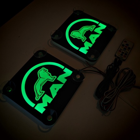 Set Embleme LED Interior MAN – Modul Curcubeu, 15 Culori, 200 efecte dinamice, USB - Img 8