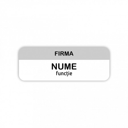 EC11 Ecuson Personalizat metalic 2.5x7cm cu sistem de prindere - Img 3