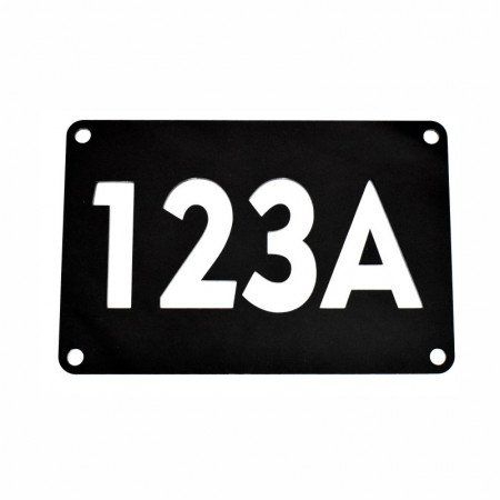 Placa personalizata cu numarul pentru casa 3D LUX - Img 2