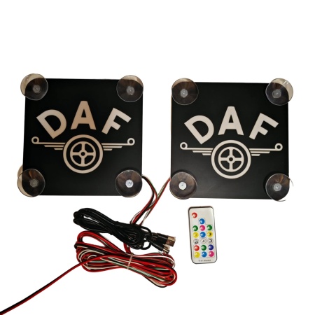 Set Embleme LED Interior Camion D – Modul Curcubeu, 15 Culori, 200 efecte dinamice, USB - Img 2
