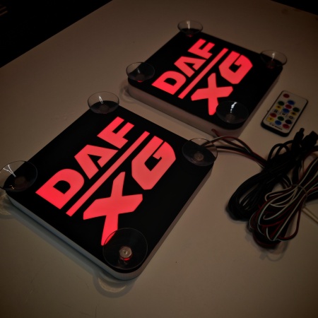 Set Embleme LED Interior D XG – Modul Curcubeu, 15 Culori, 200 efecte dinamice, USB - Img 3
