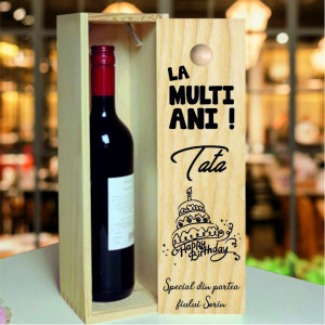 Cutie de Vin Aniversara La Multi Ani pentru Ocazi speciale - Img 4