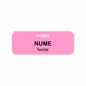 EC14 Ecuson Personalizat metalic 2.5x7cm cu sistem de prindere - Img 4
