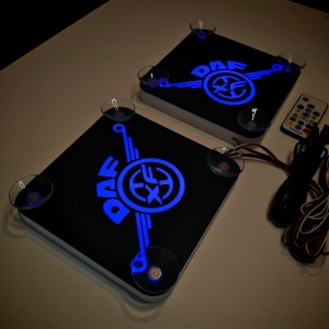 Set Embleme LED Interior D XF (2) – Modul Curcubeu, 15 Culori, 200 efecte dinamice, USB - Img 6