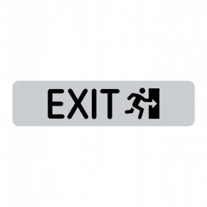 ABS150 Placa ABS 20x5 cm Personalizata (EXIT)