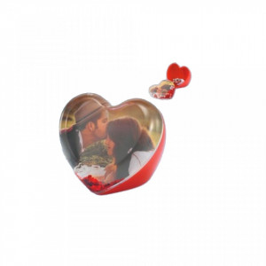 Glob Foto inima personalizabil cu o poza sau mesaj text