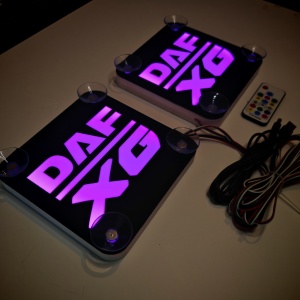 Set Embleme LED Interior D XG – Modul Curcubeu, 15 Culori, 200 efecte dinamice, USB - Img 7