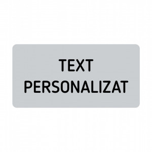 ABS101 Placa ABS 20x10 cm Personalizata