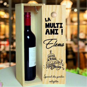 Cutie de Vin Aniversara La Multi Ani pentru Ocazi speciale - Img 6