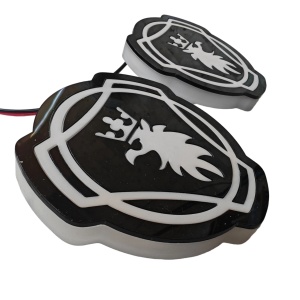 Set 2 Embleme LED Scania Grifon 10cm (Stânga/Dreapta) cu Iluminare Dublă + stabilizator de tensiune CADOU - Img 5