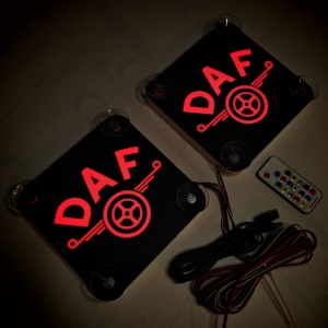 Set Embleme LED Interior Camion D – Modul Curcubeu, 15 Culori, 200 efecte dinamice, USB - Img 3