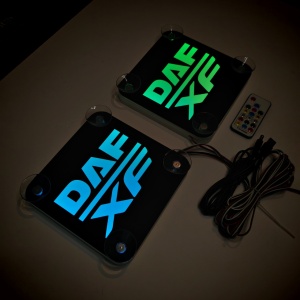 Set Embleme LED Interior D XF – Modul Curcubeu, 15 Culori, 200 efecte dinamice, USB - Img 4
