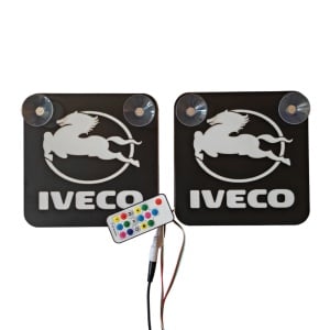 Set Embleme / PLACI LED Dinamice, interior, IVECO , 18x18 cm - Img 10