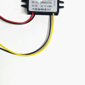 Convertor Auto Compact 12V-24V la 12V DC - Curent 3A (Putere 36W Max) - Img 2
