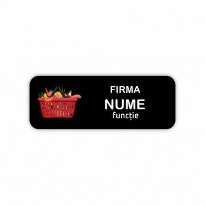 EC16 Ecuson Personalizat metalic 2.5x7cm cu sistem de prindere - Img 4
