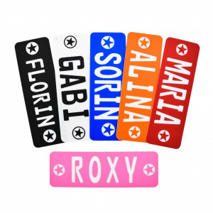 Placa Auto Personalizata cu Numele tau 30x10cm - Img 2