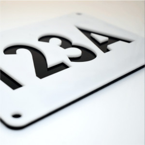 Placa personalizata cu numarul pentru casa 3D LUX - Img 5