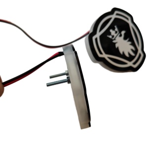 Set 2 Embleme LED Scania Grifon 10cm (Stânga/Dreapta) cu Iluminare Dublă + stabilizator de tensiune CADOU - Img 6