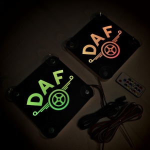 Set Embleme LED Interior Camion D – Modul Curcubeu, 15 Culori, 200 efecte dinamice, USB - Img 10