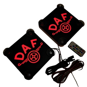Set Embleme LED Interior Camion D – Modul Curcubeu, 15 Culori, 200 efecte dinamice, USB