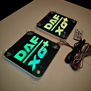 Set Embleme LED Interior D XG+ – Modul Curcubeu, 15 Culori, 200 efecte dinamice, USB - Img 4