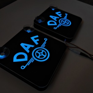 Set Embleme PLACI LED Dinamice, interior, D (2), 18x18 cm - Img 10