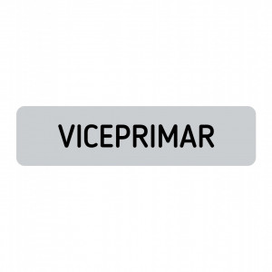 ABS127 Placa ABS 20x5 cm Personalizata (VICEPRIMAR)