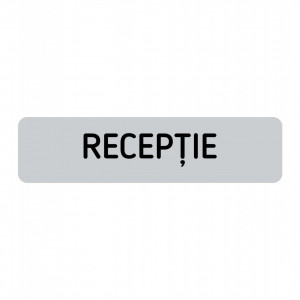 ABS142 Placa ABS 20x5 cm Personalizata (RECEPTIE)