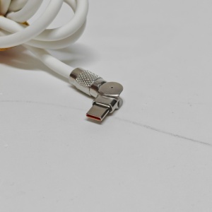 Cablu Premium TREQA USB la USB Type-C – 120W, Silicon Industrial, Mufă Rotativă 180° (1m) - Img 2