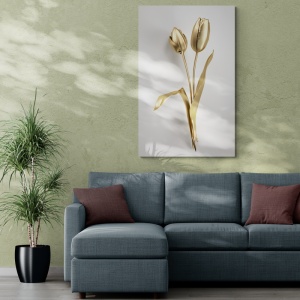 (GOLD0098) Tablou Canvas Black & Gold