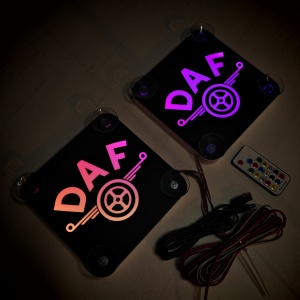 Set Embleme LED Interior Camion D – Modul Curcubeu, 15 Culori, 200 efecte dinamice, USB - Img 11