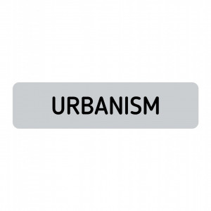 ABS128 Placa ABS 20x5 cm Personalizata (URBANISM)